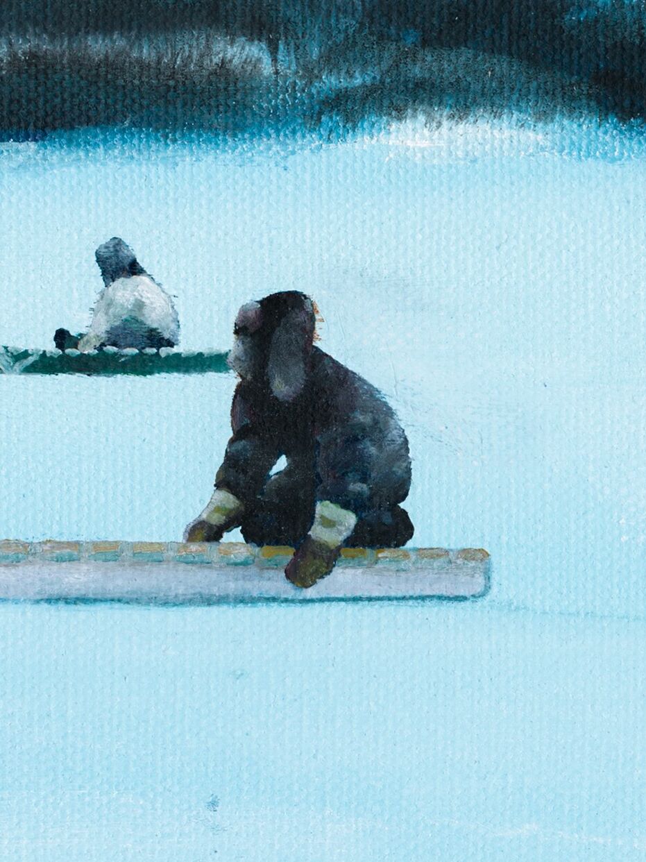 Detail of Heritage Dog Team Race