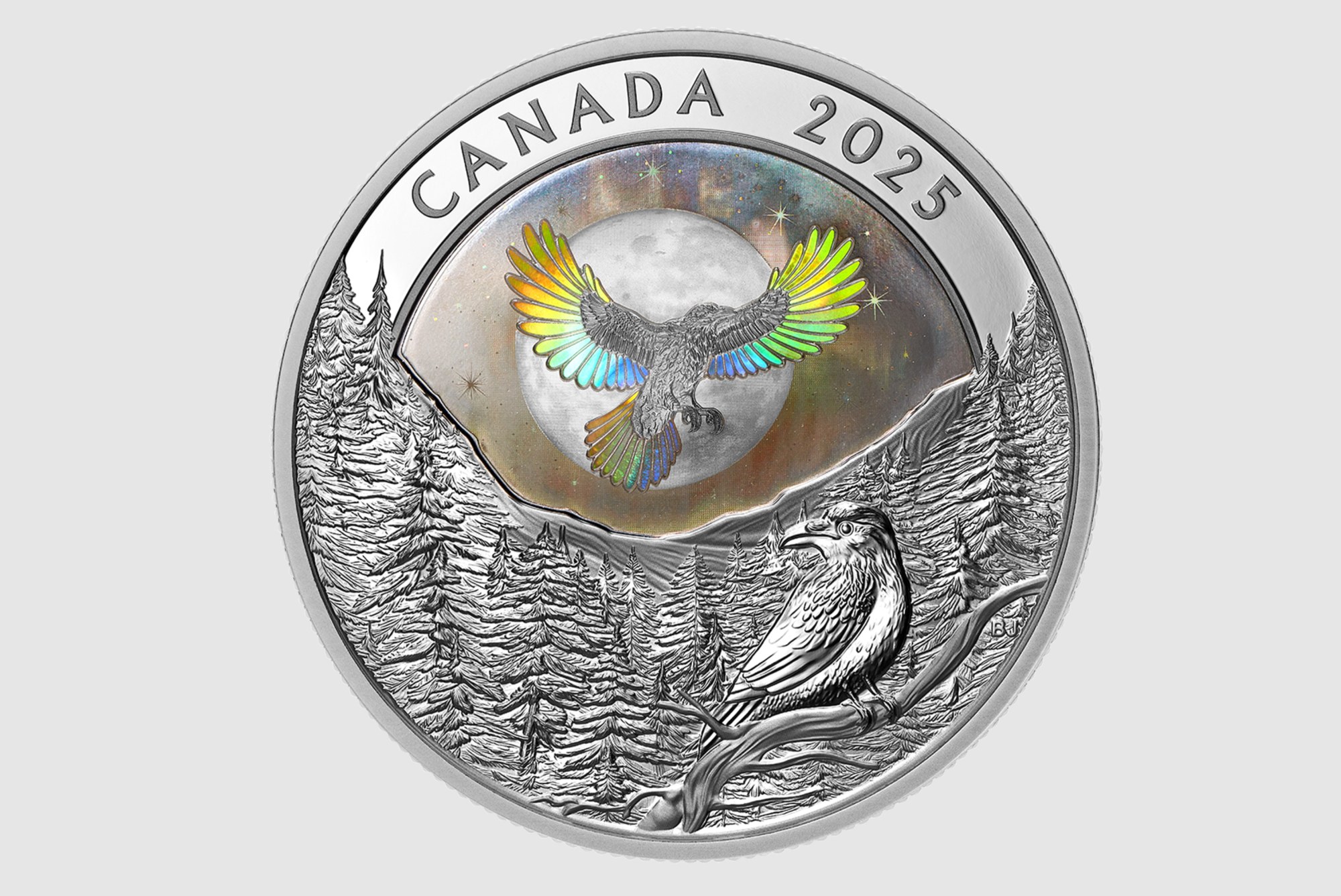 Mintage 7,500 · 99.99% pure silver · obverse by Steven Rosati.