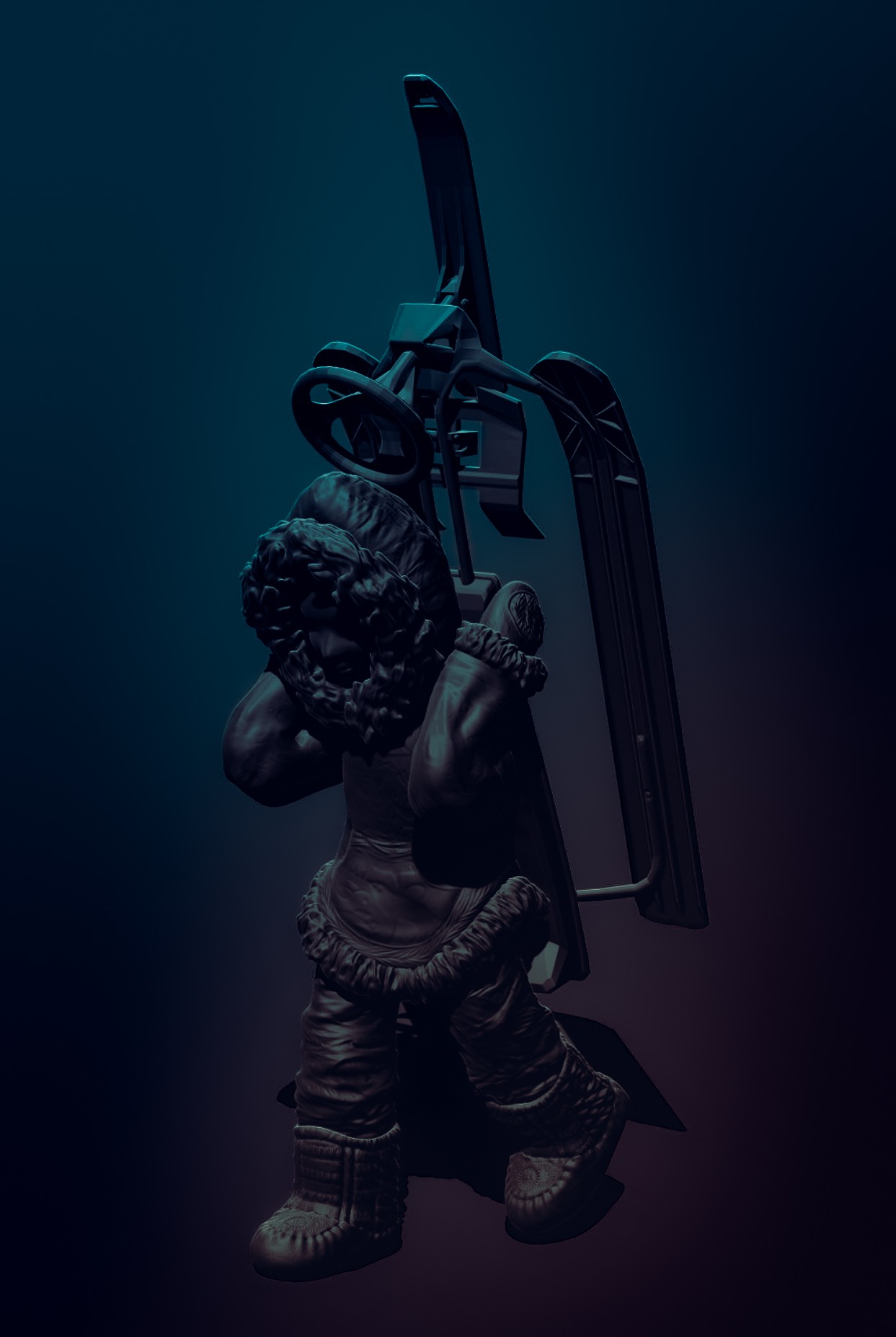 Early 3D design model